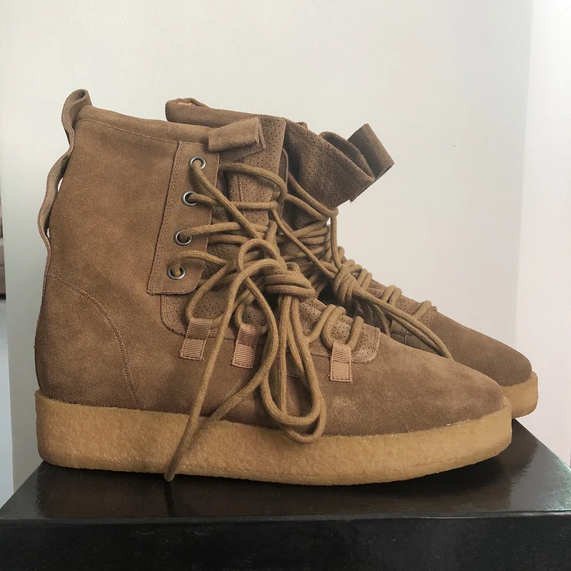 Cuir Chaussures Crêpe Chelsea Martin 44 Nouveau 1 2 Style Euro40 Homme Bottes 2018 En Kaki De Noir Hommes D'équitation F1OqBSBy