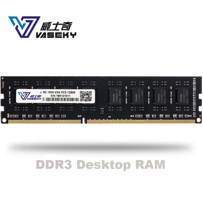 Vaseky 4gb 8gb 2gb Pc Memory Ram Memoria Module Computer Desktop Pc3 Ddr3 1333mhz 1600mhz 2g 4g 8g 16gb 1333 1600 Rams Aliexpress