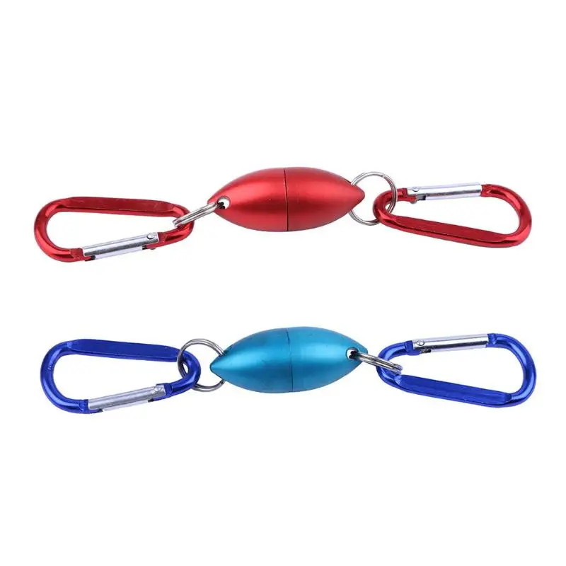 

1Pcs Fly Fishing Magnetic Net Release Holder With Aluminium Alloy Hanging Buckle Magnet Net Gear Fishing Tool Fishing Tackle