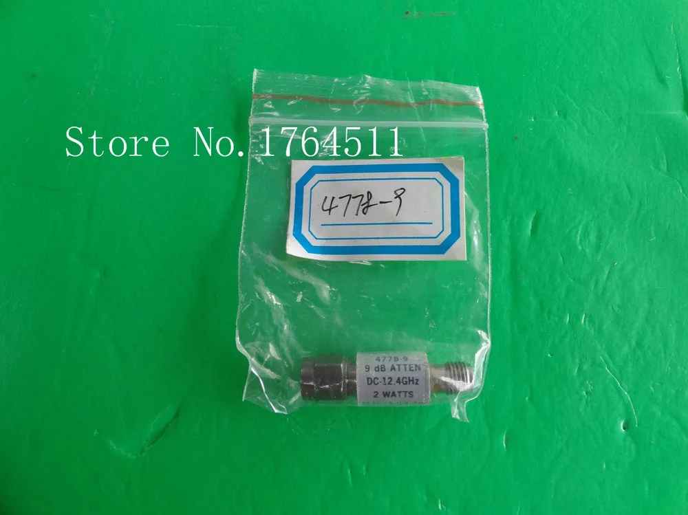 

[BELLA] NARDA 4778-9 DC-12.4GHz 9dB 2W SMA coaxial fixed attenuator --2PCS/LOT
