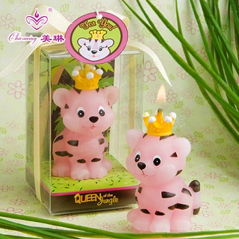 

Children's Arrangement Creative Birthday Candles Smokeless Tiger Zodiac Candles Romantic Gifts