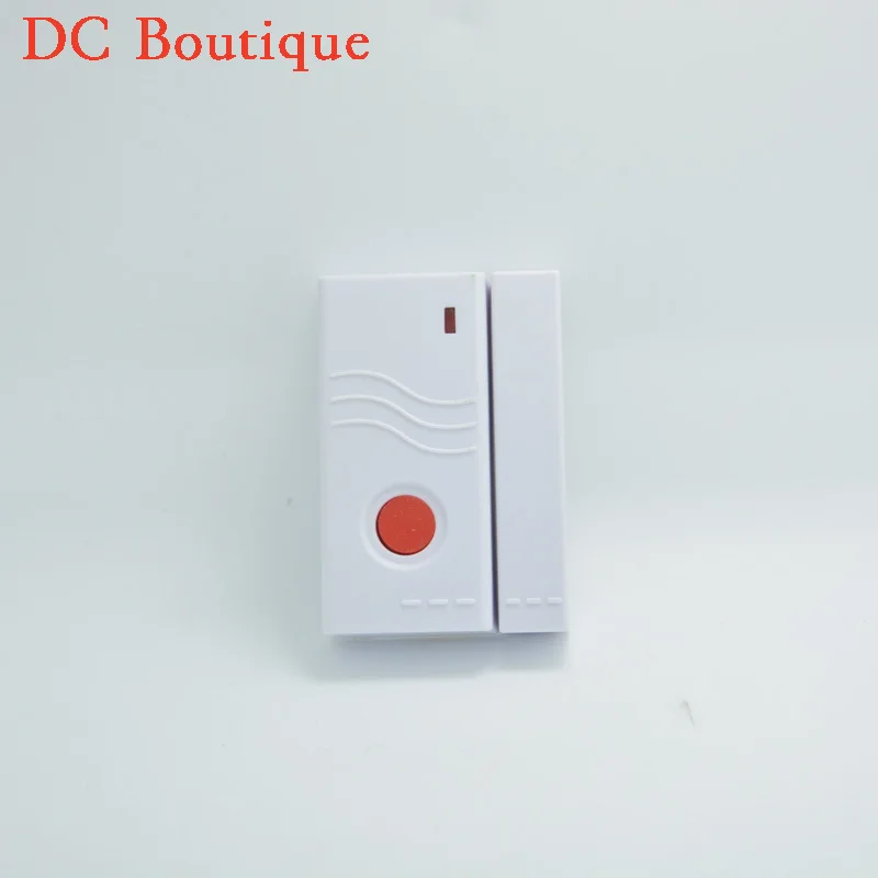 

(1 pcs) Automaticlly Coding Wireless Door Open Sensor 433MHz Can use as wireless Panic button alarm system accessories