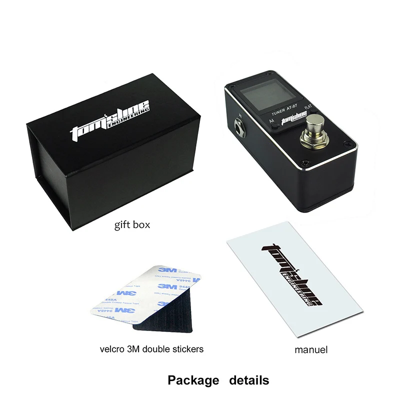Chromatic Guitar Pedal Tuner  (2)
