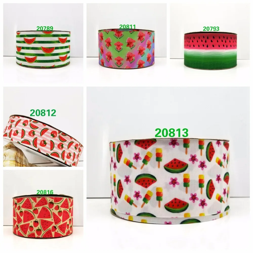 

Free shipping 50 yard cartoon printed grosgrain ribbon 20789