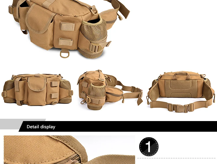 Big Camping Hunting Travel Hiking Fanny Pack Outdoor Multi-Purpose Messenger Bags Military Tactal Sports Waist Bags (6)