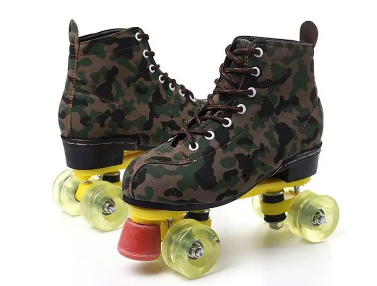 حار! عالية الجودة الكبار أحذية التزلج الأسطوانة لل متقدم المبتدئين متزلج جلد البقر تنفس خطوط مزدوجة الأسطوانة أحذية التزلج