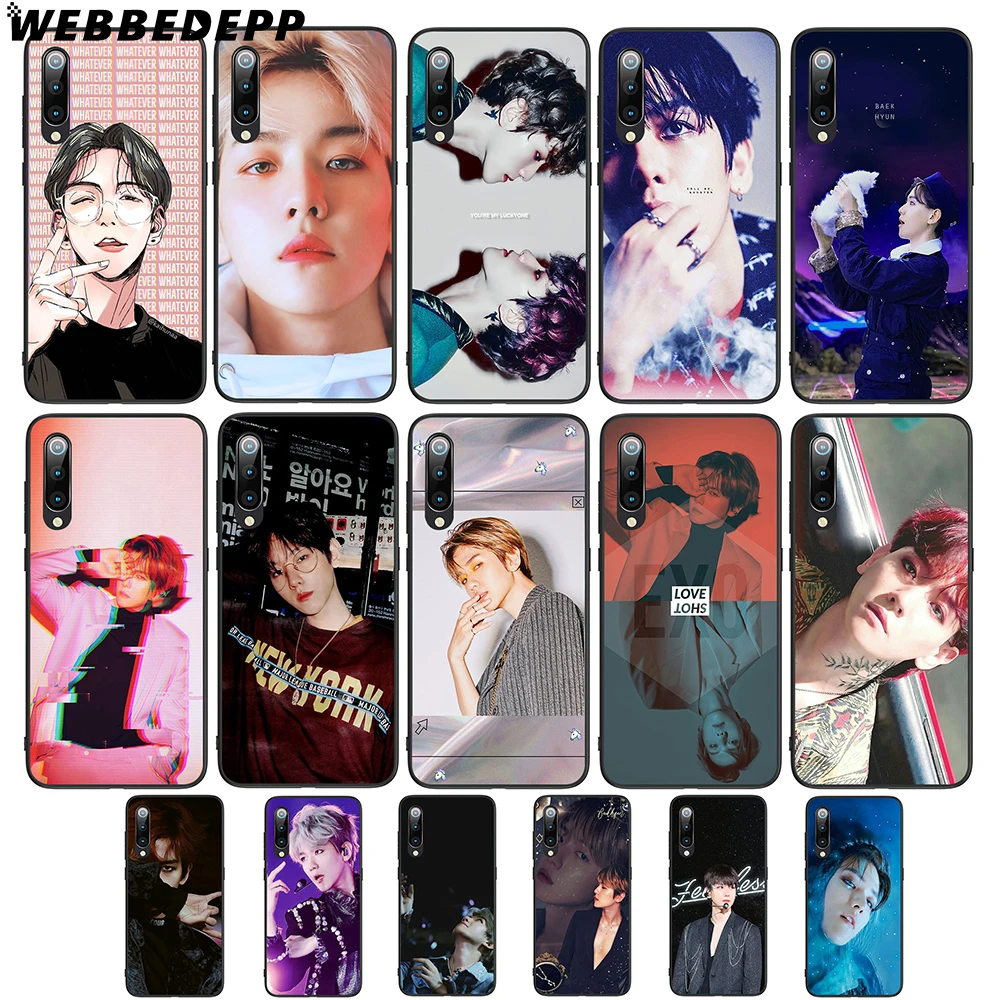 WEBBEDEPP чехол BAEKHYUN EXO из мягкого ТПУ для Xiaomi Redmi GO Note 4 4X 5 6 pro 5A Prime 7 Pro | Мобильные