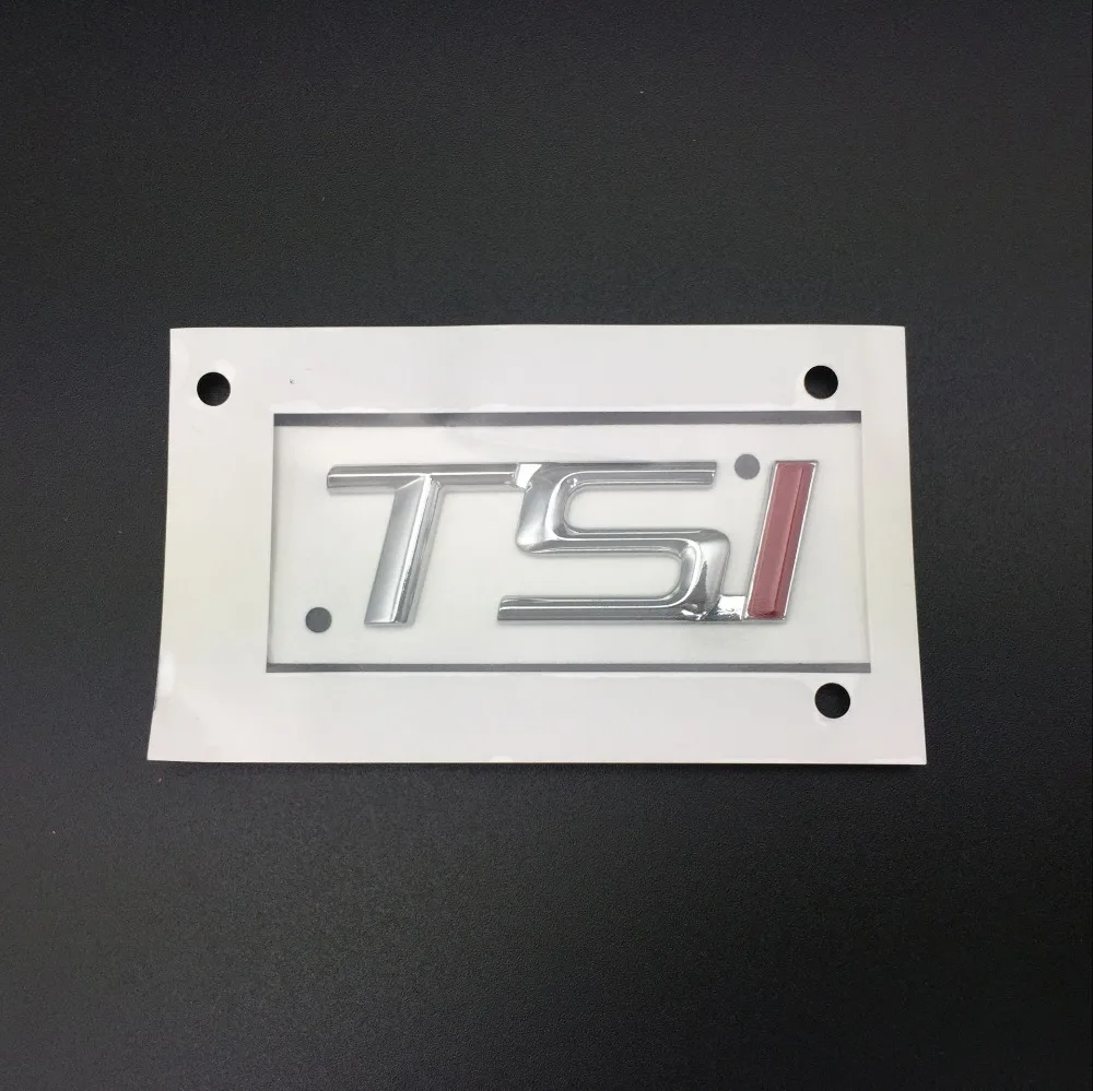 TSI для Skoda Octavia 1,4 T Задняя Крышка багажника письмо наклейка Алфавит символ эмблема 1ZD 853 675 P