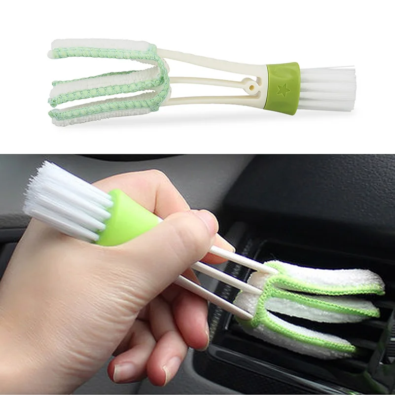 AUXITO Car Microfiber Cleaning Brush Tool For VW Golf 4 5 6 7 Tiguan Passat B5 B6 Jetta MK4 MK5 Polo Touareg Sharan Touran CC