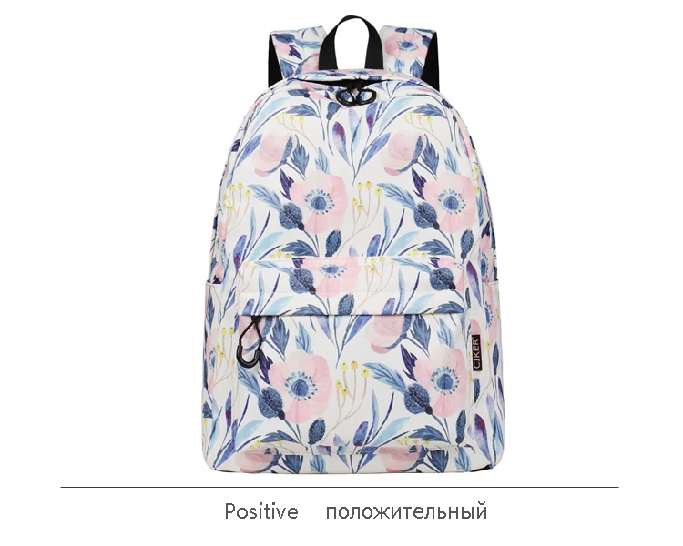 WINNER Women Backpacks Floral Print Bookbags Waterproof Backpack School Bag For Girls Rucksack Female Travel Backpack (13)