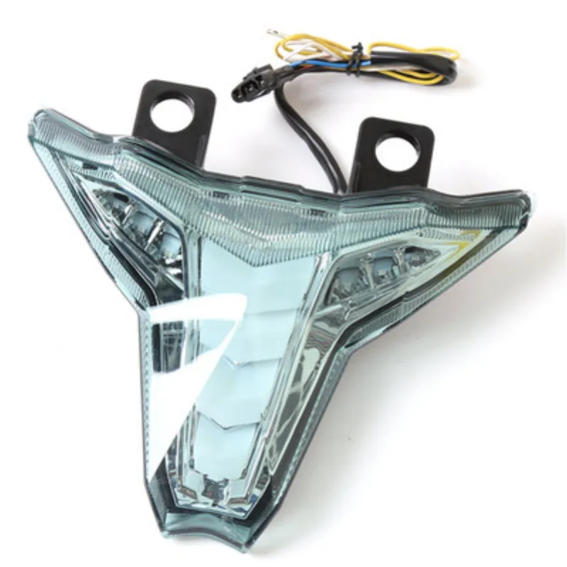 

modified motorcycle colorful Signal Lamp Flash with brake light tail light