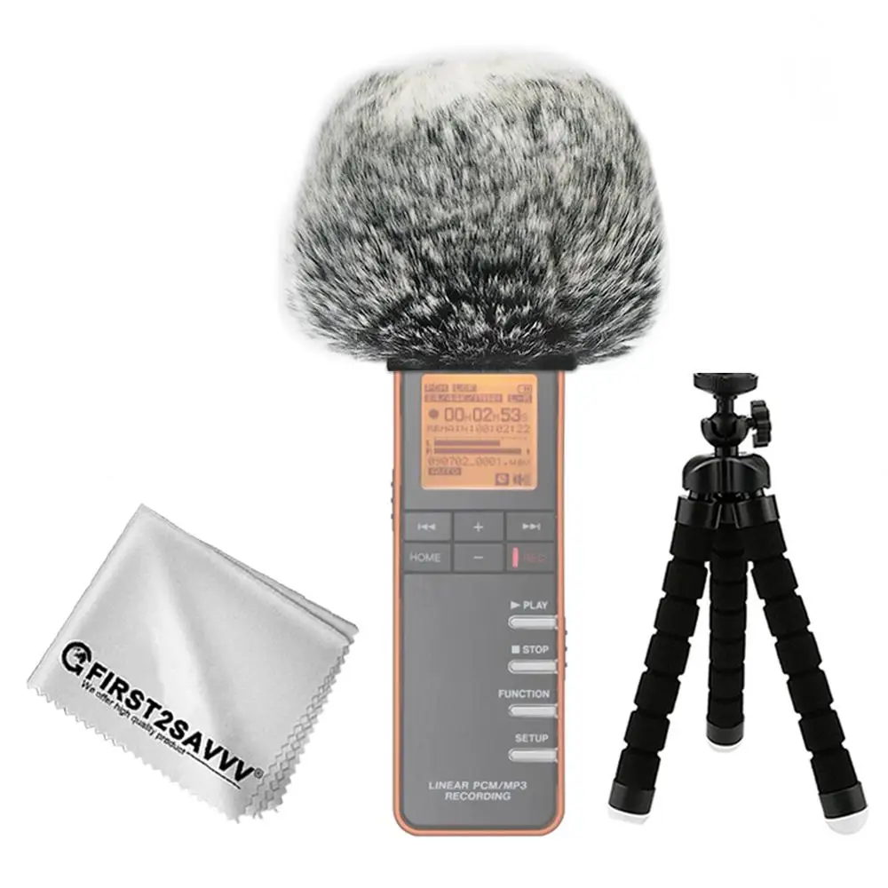 Уличный портативный цифровой микрофон пушистый ветряная муфта для Tascam DR 07 DR07 DR05 05