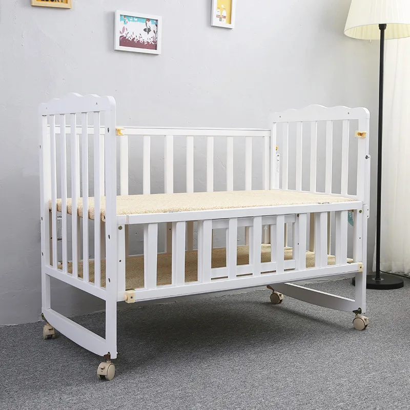 Baby Nature Bed Solid Wood Folding Bed Multi Function Three File