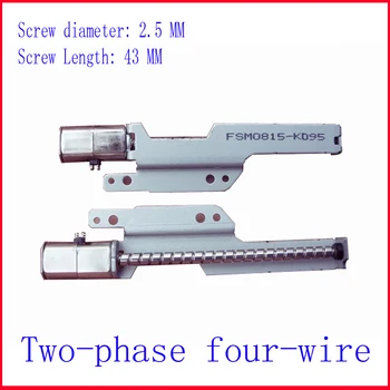 

5 Pcs Mini Slider Screw Stepper Motor 2-Phase 4-Wire Micro Stepper Motor Screw 43MM arduino stepper motor