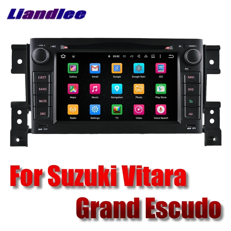 Top Liandlee Car Multimedia Player NAVI For Suzuki Grand Vitara Escudo 2005~2017 Car Touch Screen Radio DVD Stereo GPS Navigation 1