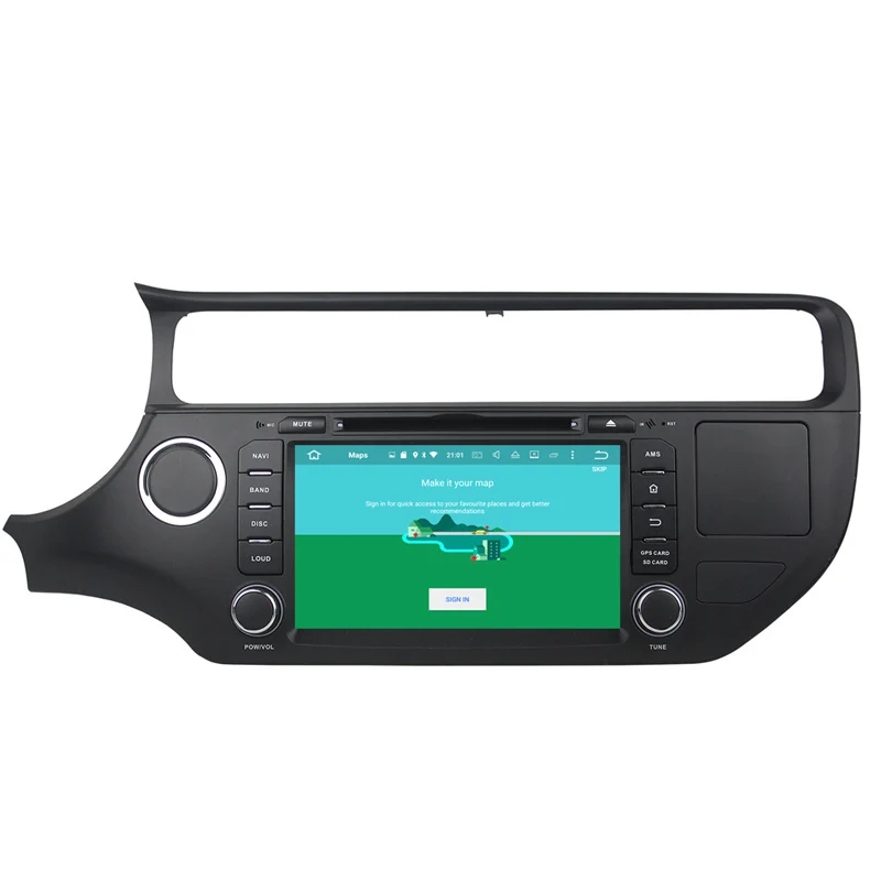 Best NaviTopia 4G RAM 64G ROM 8 Core Car GPS Navigation For KIA K3/RIO 2015 Car Radio Head Unit 1