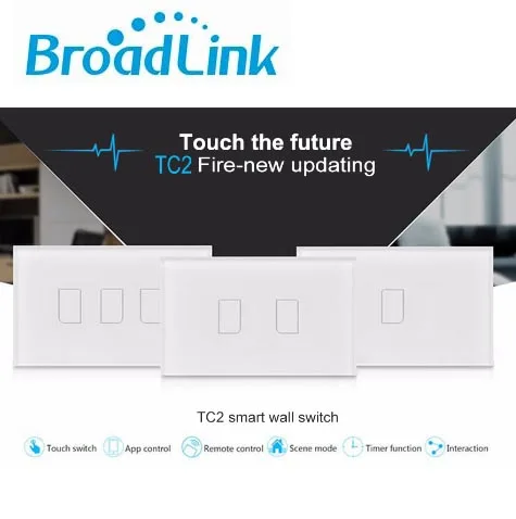 Broadlink RM PRO+ универсальная интеллектуальная поддержка Slimme Domotica WiFi+ IR+ RF Schakelaar Voor IOS Android Tel