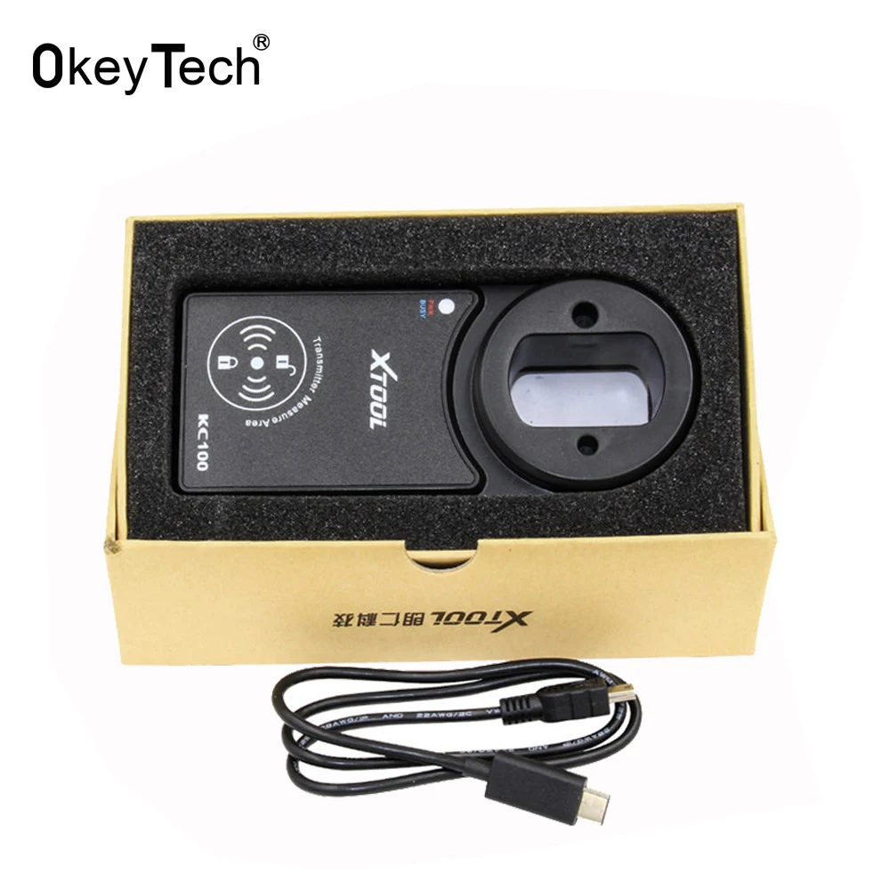 Автомобильный Дистанционный ключевой программатор OkeyTech KC100 для Audi Volkswagen Seat Skoda 4