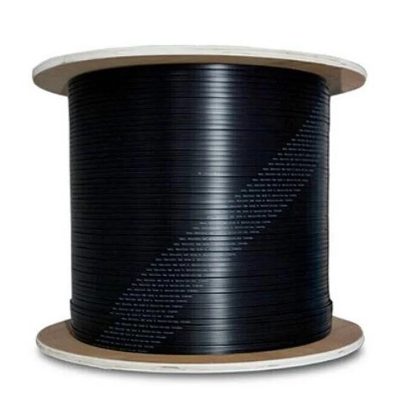 

2000m/roll 2 Cores 3 Steel Wire outdoor G657 FTTH fiber optic Drop Wire Cable LSZH sheath G657A FTTH outdoo Fiber Optic Cable