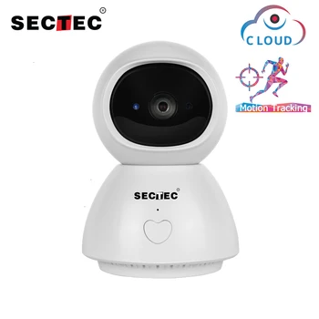 

Sectec 1080P One Key Calling IP Camera AI Auto Tracking Security Camera Cloud Storage Wifi Camera
