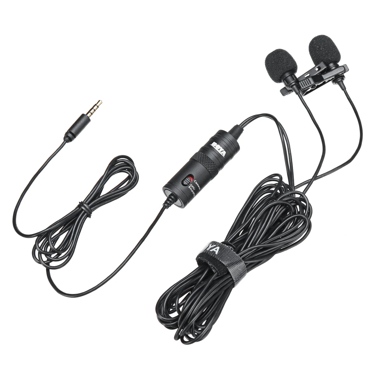 

For BY-M1DM Omnidirectional collar type dual condenser microphone capacitor microphone Musical Instrument Microphone Wired Mic