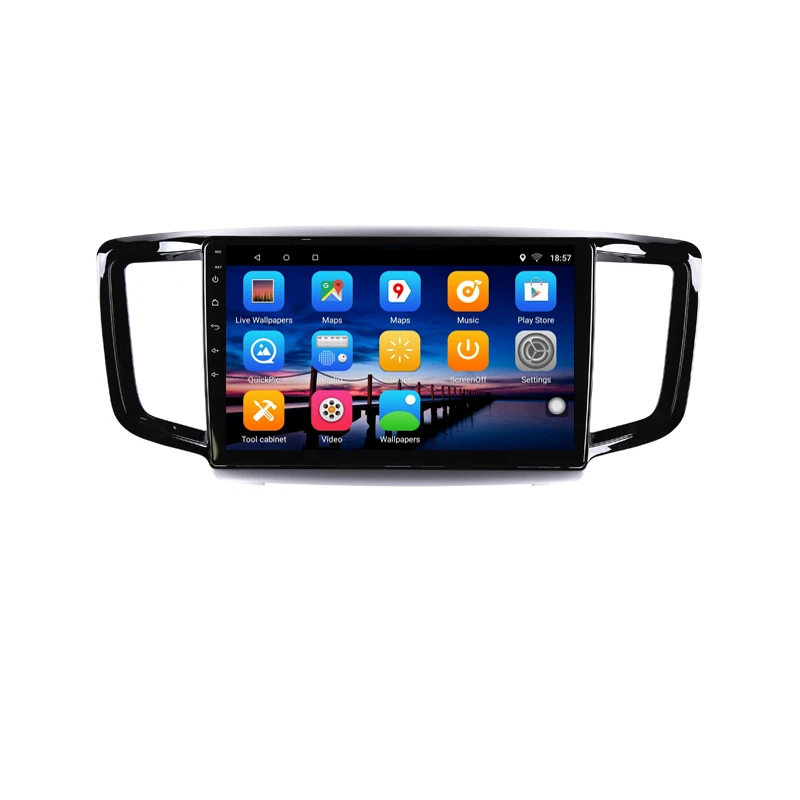 Top 10.1" 2.5D IPS 2G RAM 32G ROM Android Car DVD GPS For Honda Odyssey 2015 2016 2017 headunit car radio stereo navigation wifi 2