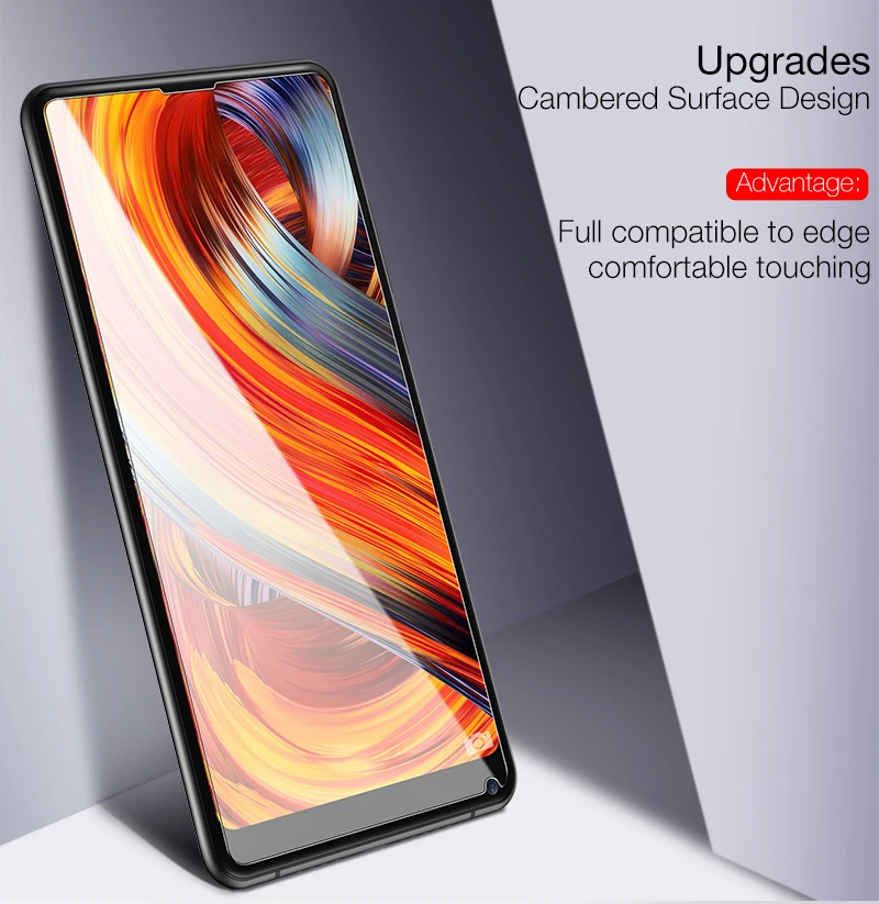 Закаленное стекло CAFELE для Xiaomi mi8 9 se 6 5S A1 5X mix 2 2s F1 HD прозрачная защитная пленка для Redmi Note 7 k20 pro 9t pro