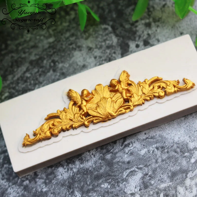 

Yueyue Sugarcraft Newest Bayby Silicone mold fondant mold cake decorating tools chocolate gumpaste mold