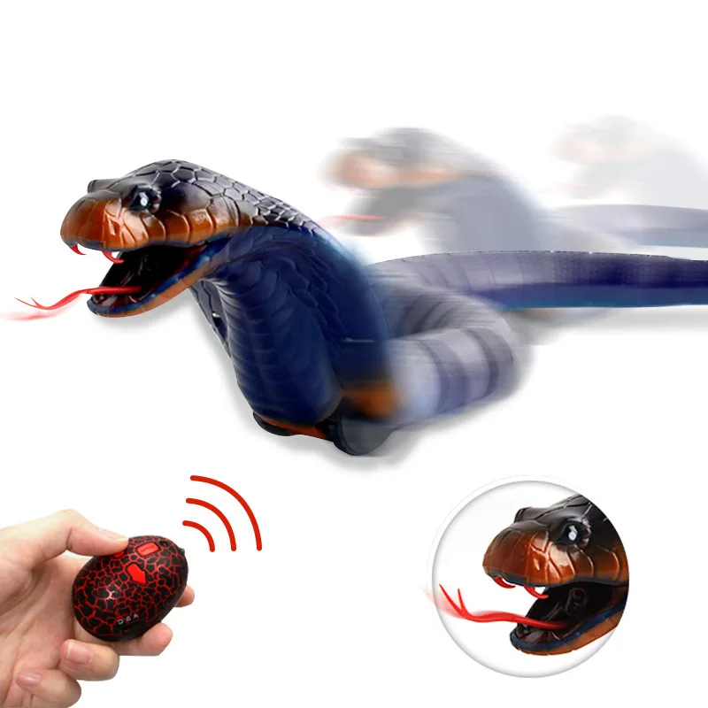 

New High Simulation Animal Cockroach Infrared Remote Control Kids Toy Funny Prank Realistic RC Gift Snake Toys for Children
