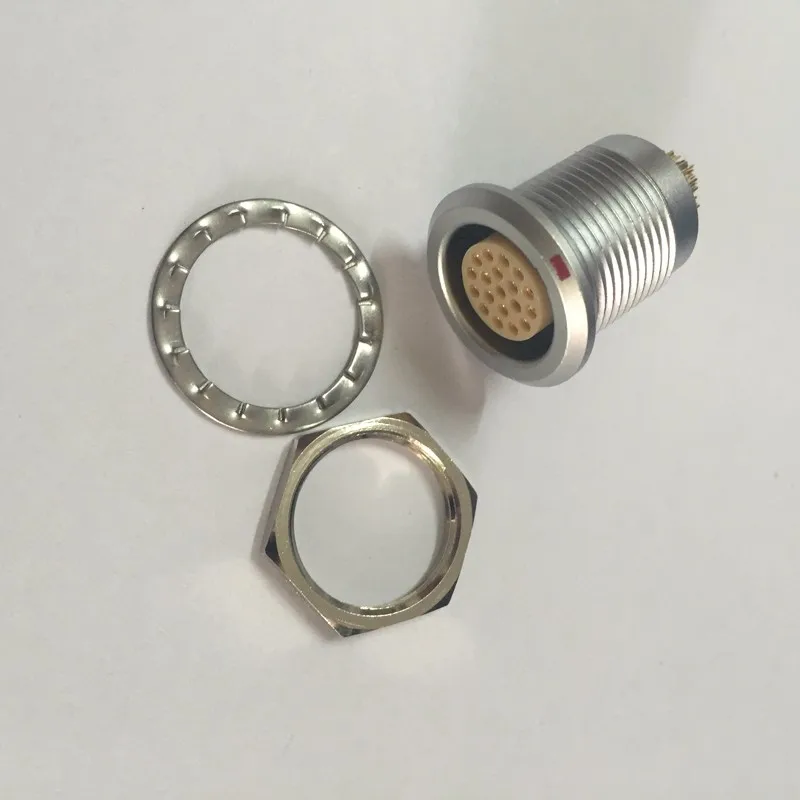 LEMO металлический круговой разъем FGG яйцо 2B 2 3 4 5 6 7 8 10 12 14 16 18 19 pin гнездовой мужской