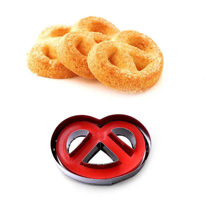 

1Pcs 4 Shape Stainless Steel Spring Pressing Biscuit Mold For Cake-cutting Cookie Cutter Kitchen Accessories Tools
