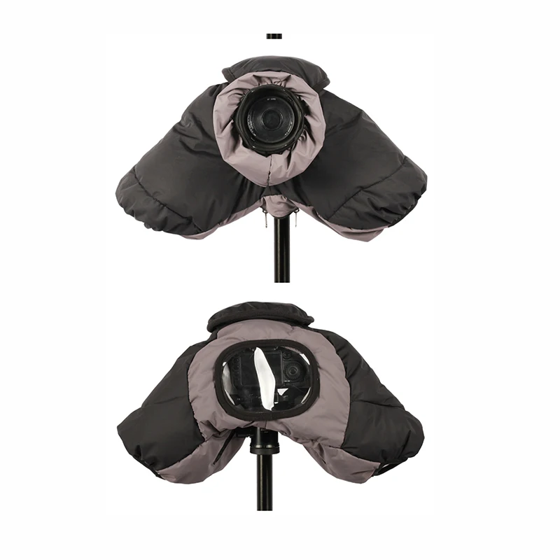 Roadfisher наружная фотография водостойкая теплая зимняя SLR DSLR камера Вставить чехол вниз крышка рукав пальто для Canon Nikon