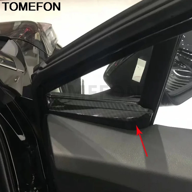 TOMEFON для Toyota C-HR ЧР 2016 2017 2018 боковой двери столб Столб Декоративный рама накладка