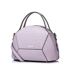 2016 New Fashion Shell Domed Bag Women’s Cowhide Leather Tote Handbag Versatile Ladies Shoulder Bag Crossbody Purse