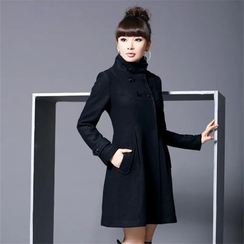 Hiver Manteaux La Coréenne Femmes À Style Taille Manteau 2018 Long Plus Mode Vêtements Dames De Capuchon Laine Femme Sqx56CdvSw