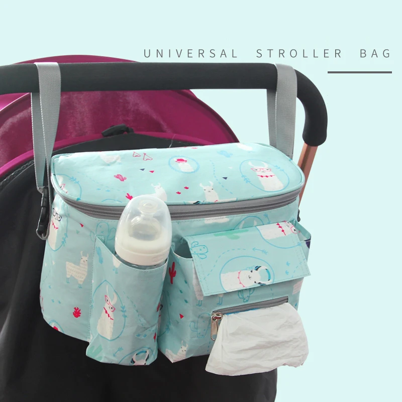 

Stroller Organizer Bag Mommy Travel Maternity Nappy Bags Designer Extra-Large Baby Carriage Storage Stroller Diaper Bags
