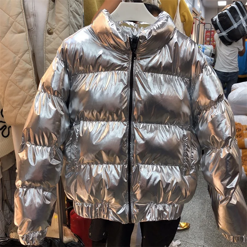 Rembourré Manteau Bas Patch Le Streetwear Plus Femmes Haut Animé 2018 Vers Chaud Dessin Mode Court Pain Veste Hiver La argent Coton Taille De Parkas Noir Base PqxnpBpAZw