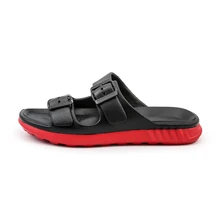 Polali – pantoufles pour hommes et femmes, Message diable, chaussures, tongs pour les yeux, sandales de dessin animé, deux semelles différentes, été