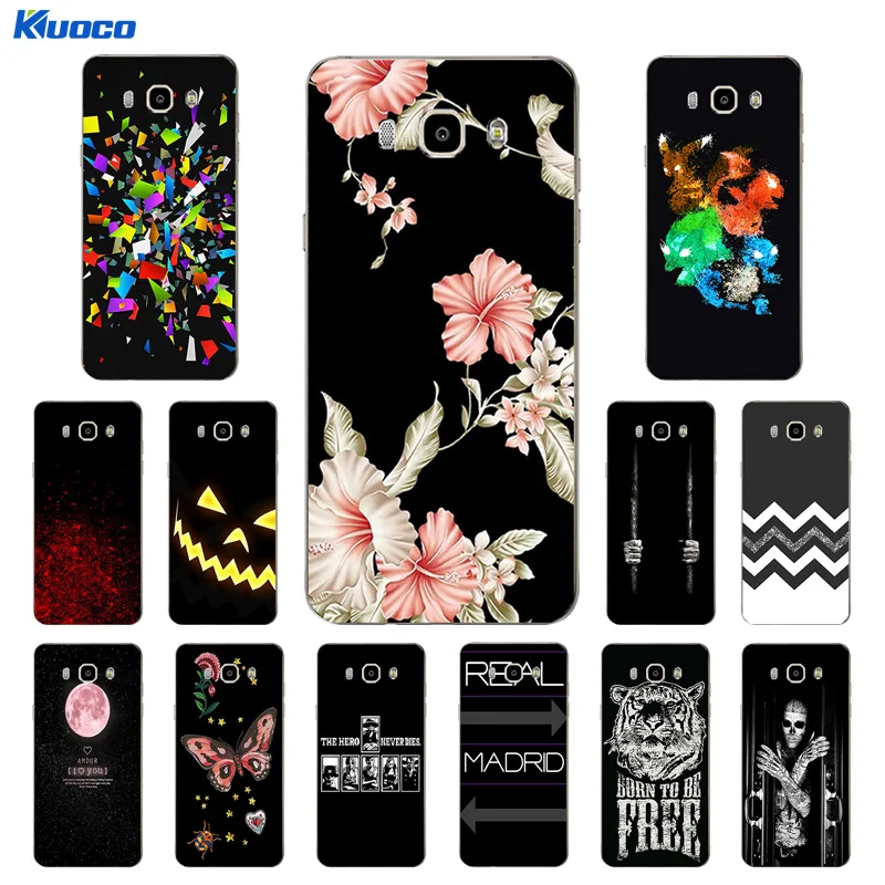 for Samsung Galaxy J7 2016 Case Soft TPU Cover Character Printing Back Silicon Phone Cases J710 J710F J710M Coque |
