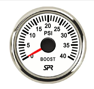 85 мм Подгонянный Boost Gauge 0-40 psi