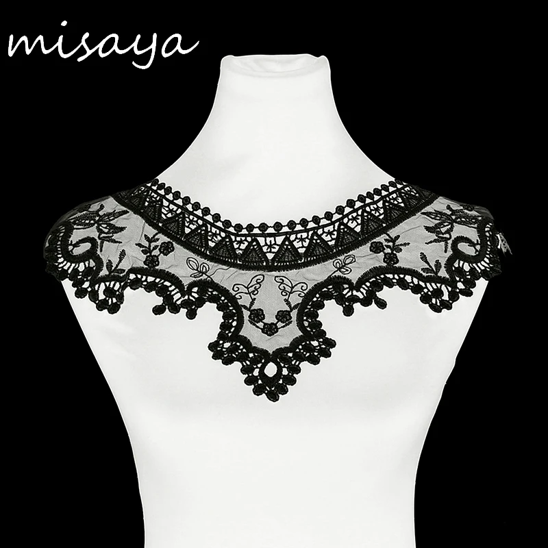 Misaya/1 шт. красивая вышивка кисточка кружевной воротник ткань сделай сам