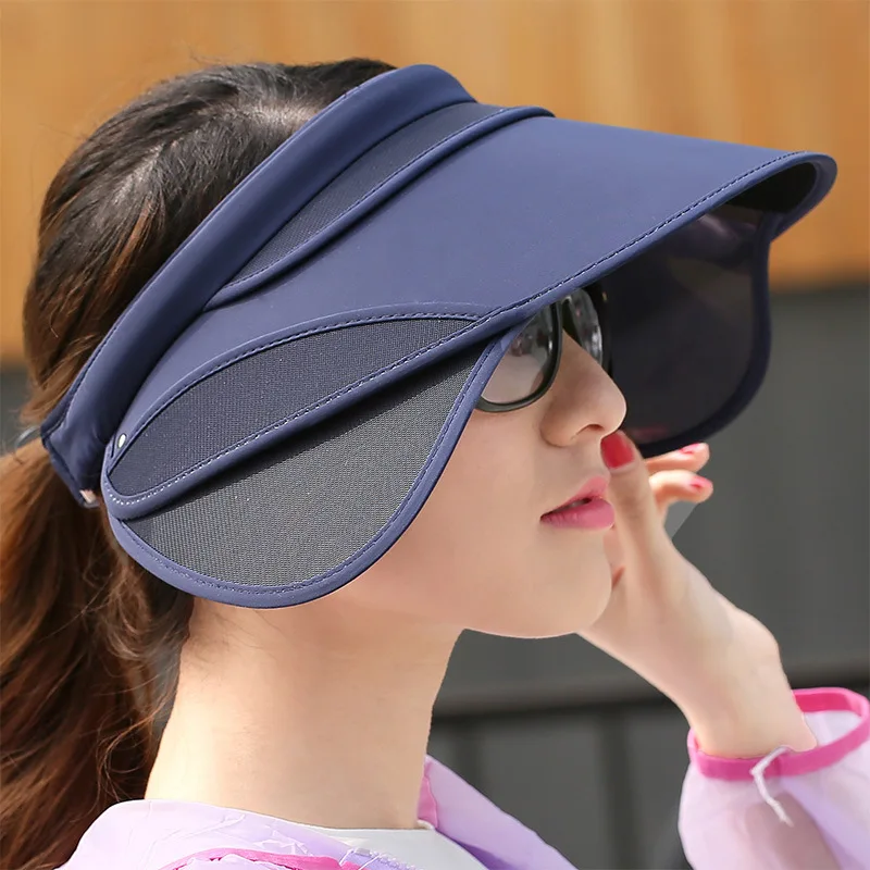 الصيف قابل للسحب قناع الإناث الشمس فارغة أفضل قبعة ركوب في الهواء الطلق قبعة رياضية الأشعة فوق البنفسجية قبعة الشمس امرأة قبعة للشاطئ قبعة ا... الصيف قابل للسحب قناع الإناث الشمس فارغة أفضل قبعة ركوب في الهواء الطلق قبعة رياضية الأشعة فوق البنفسجية قبعة الشمس امرأة قبعة للشاطئ قبعة ا...