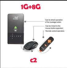 C2 Smart dlp Pocket mini projector full hd Portable Wifi Project Android OS 1G/8G LED home cinema bluetooth4.0 projector mini pc