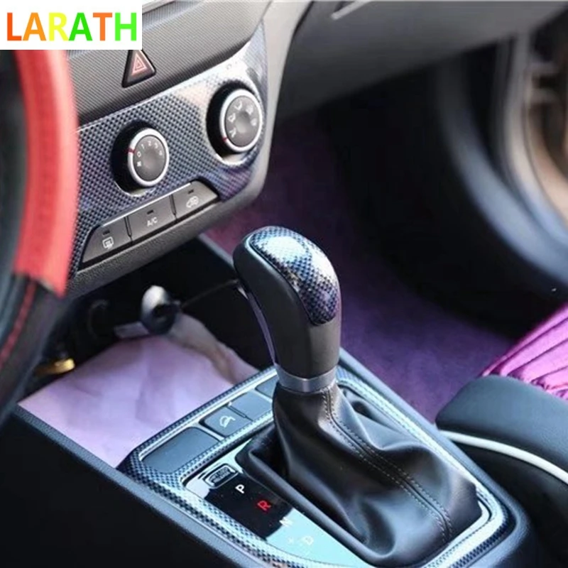 Для Hyundai Creta ix25 2015 2016 2017 Тюнинг автомобилей переключения передач Шестерни Панель