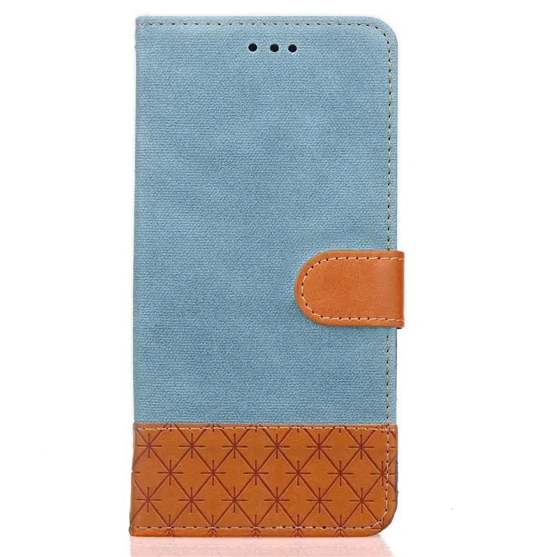 Xiomi Redmi Note 5 4X4 5A 5 Pro Global чехол-кошелек с откидной крышкой из джинсовой кожи чехол s Xiaomi Redmi 4X 5A 5 Plus 6 Pro 6A чехол - Цвет: blue