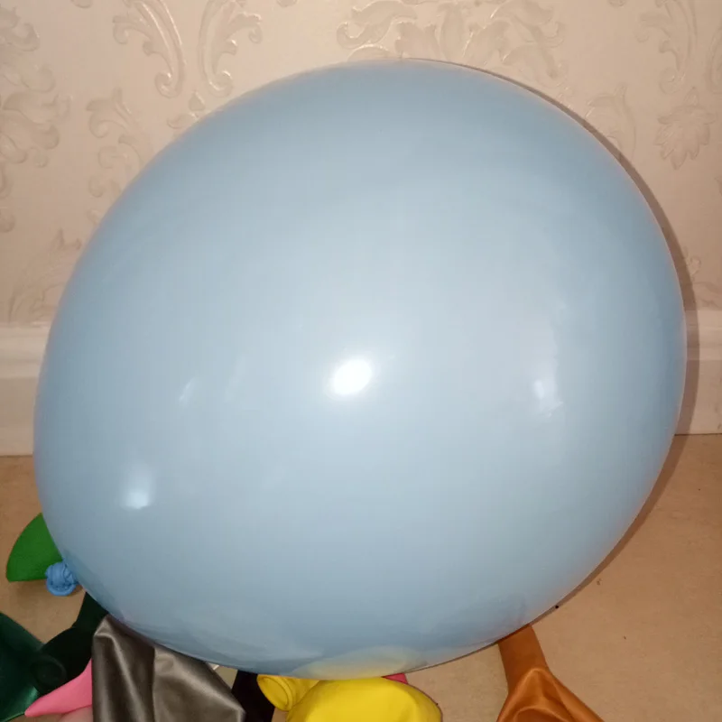 

50 pcs/lot 12 Inch 2.8 g Round Light Blue Balloons Home Decoration Ballon Wedding Supplies Birthday Party Accessories