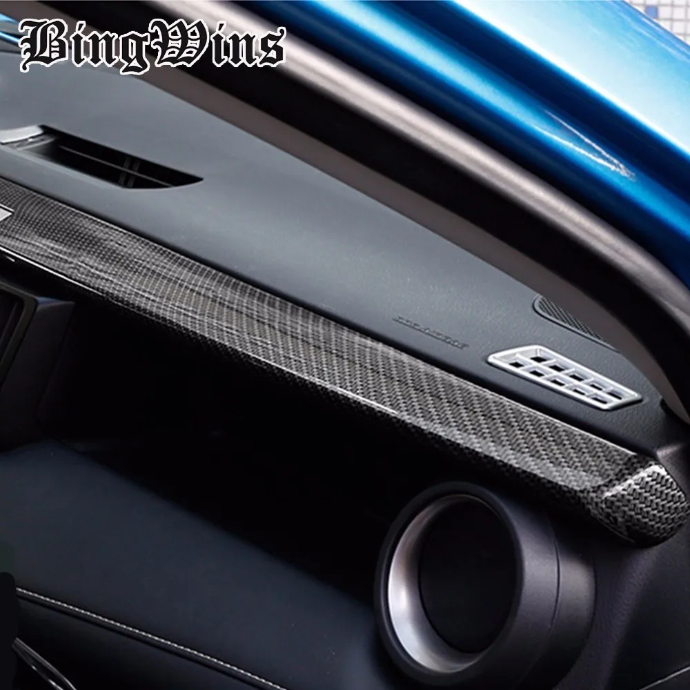 Auto parts Car interior Console Instrument table decorate strip cover trim fit For Toyota RAV4 RAV-4 2016 2017 Left Hand Drive Auto parts Car interior Console Instrument table decorate strip cover trim fit For Toyota RAV4 RAV-4 2016 2017 Left Hand Drive