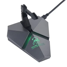 3-Порты и разъёмы USB 2,0 данных игровой концентратор с мышь; пружинное устройство USB hub-разветвитель SD Card Reader Мышь зажим с USB-COMBO семь Цвета