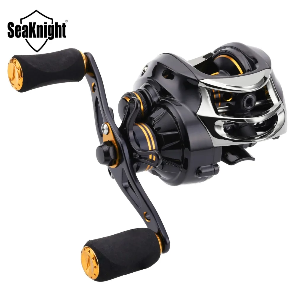 

SeaKnight LYCAN HG Bait Casting 7.0:1Fishing Reel 12BB Magnetic Brake System 5KG Drag Baitcasting Fishing Wheel