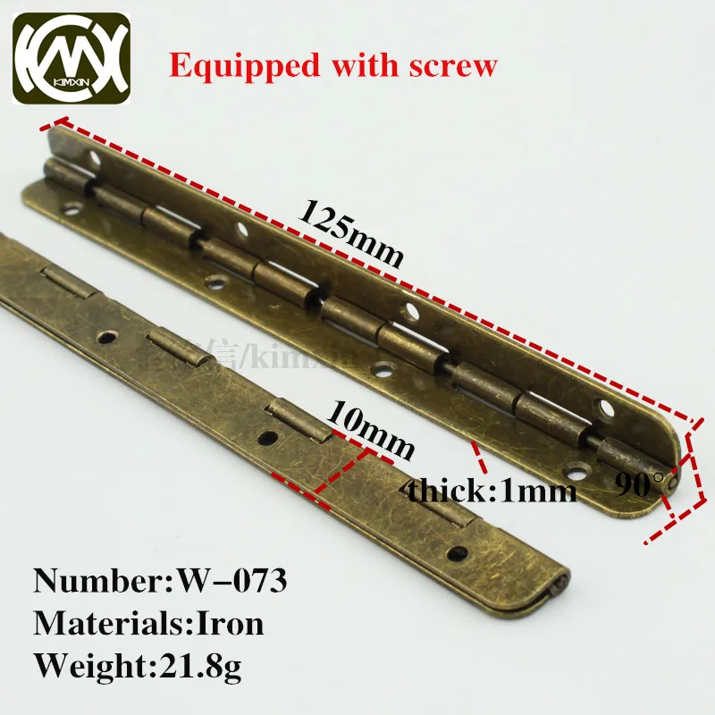 10PC10*125mm,spot sales furniture hinge plane hinge,antique bronze